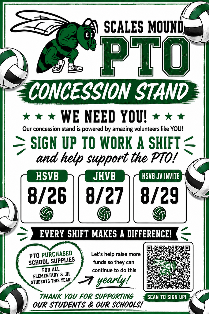 PTO Concession Stand Sign Up