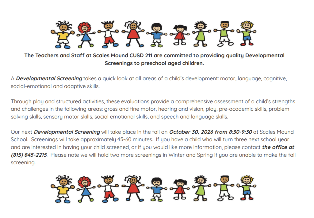 Updated Preschool Screening