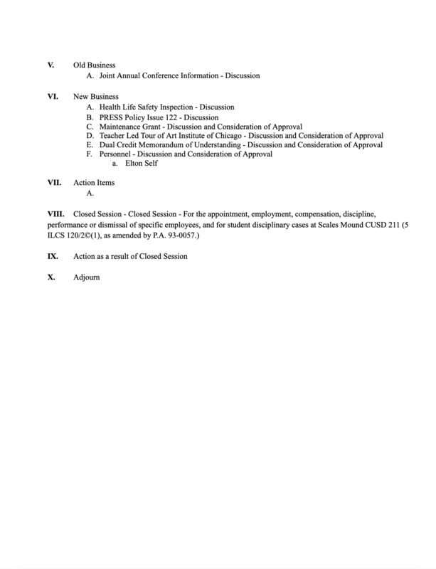10/19 Agenda 1/2