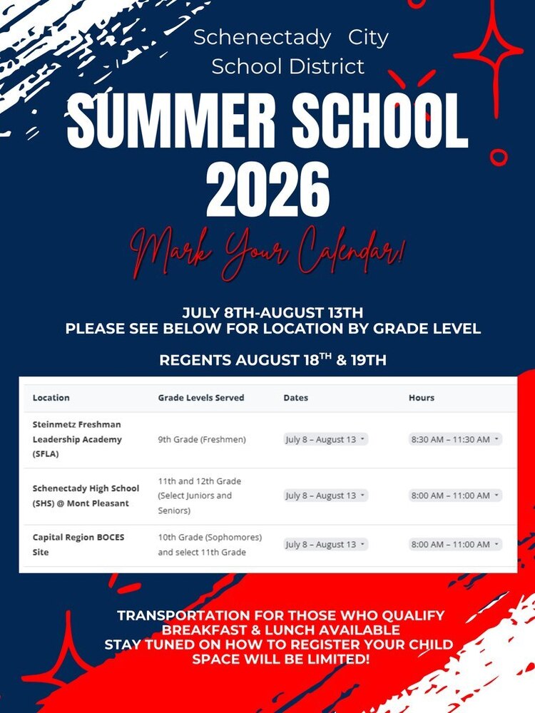 Graphic:  Summer School 2026