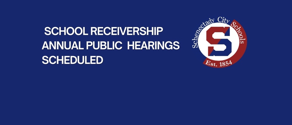 Graphic: School Receiverhsip annual Pubic Hearings Scheduled