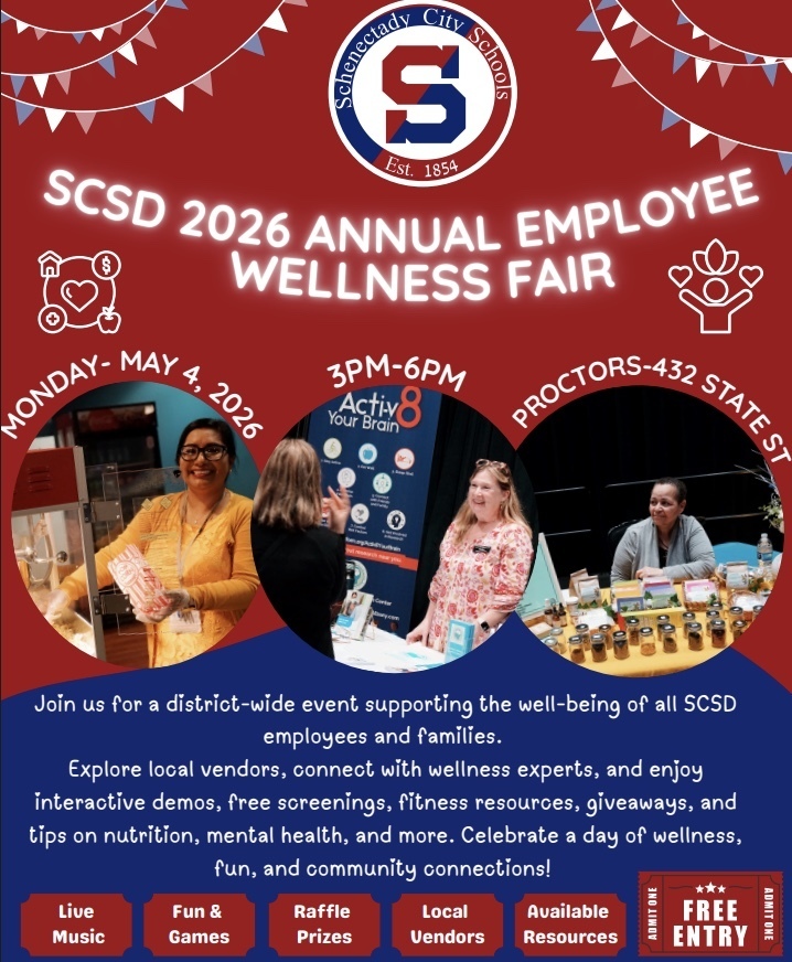 Flyer:  2026 Annual Employee Wellness Fair