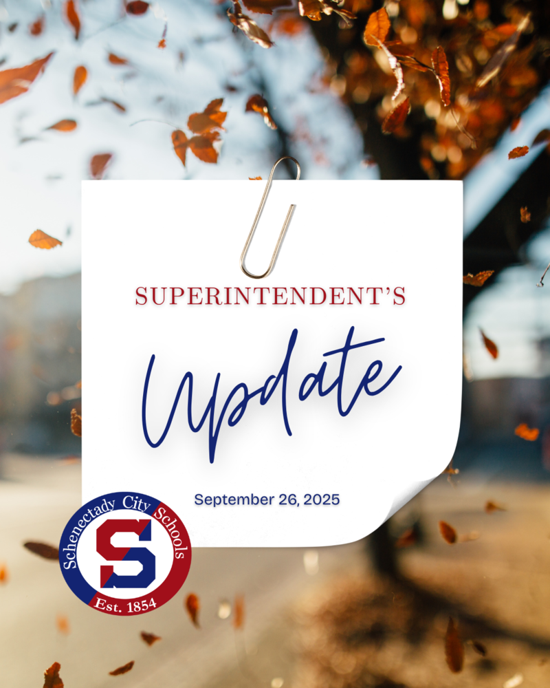 Superintendent's Update