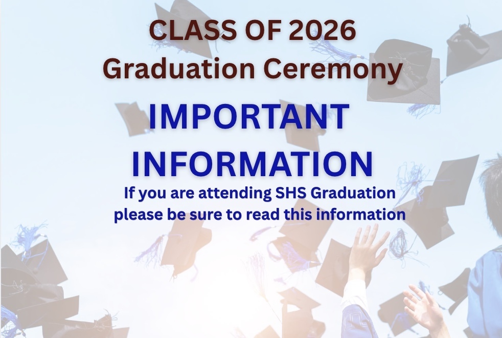 Graphic:  Important Information Regarding Graduation 
