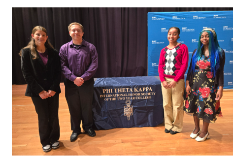 ECHS students at PTK Honor Society Event 