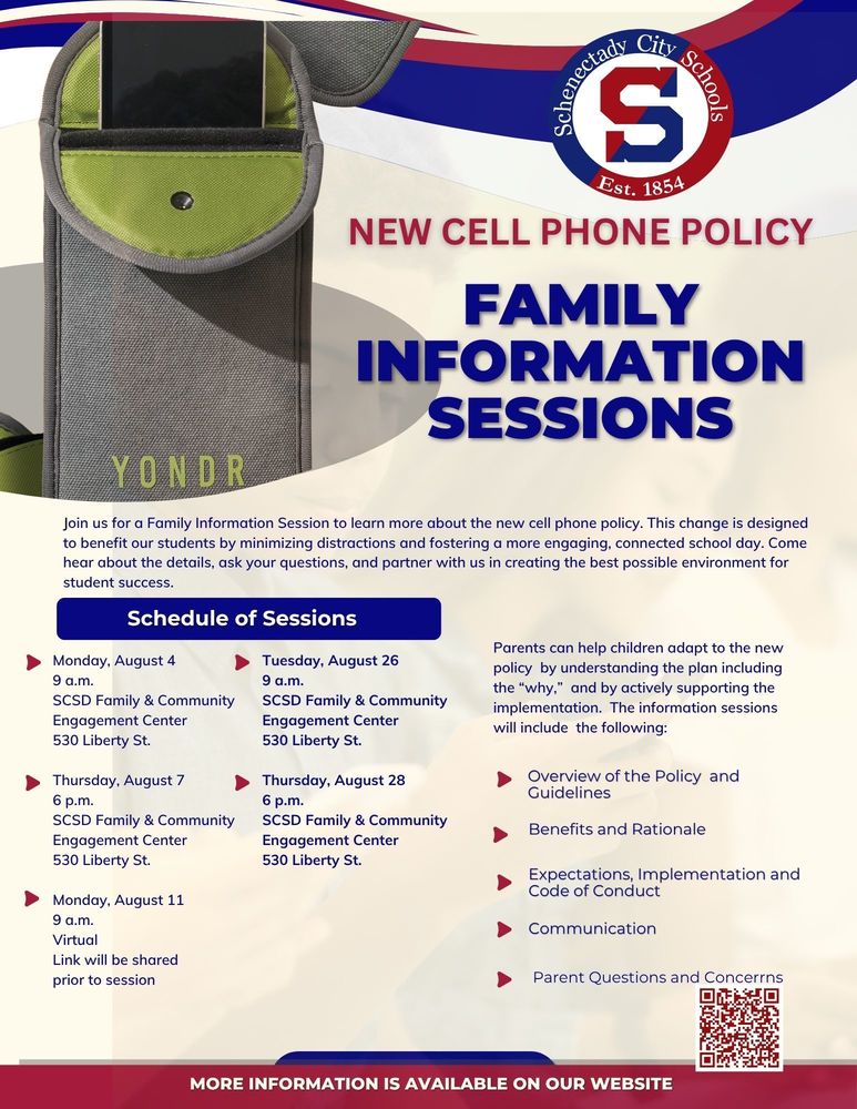 Famiily Information Sessions