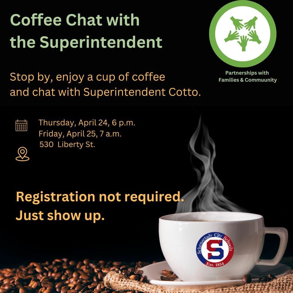 Coffee Chat with the Superintendent