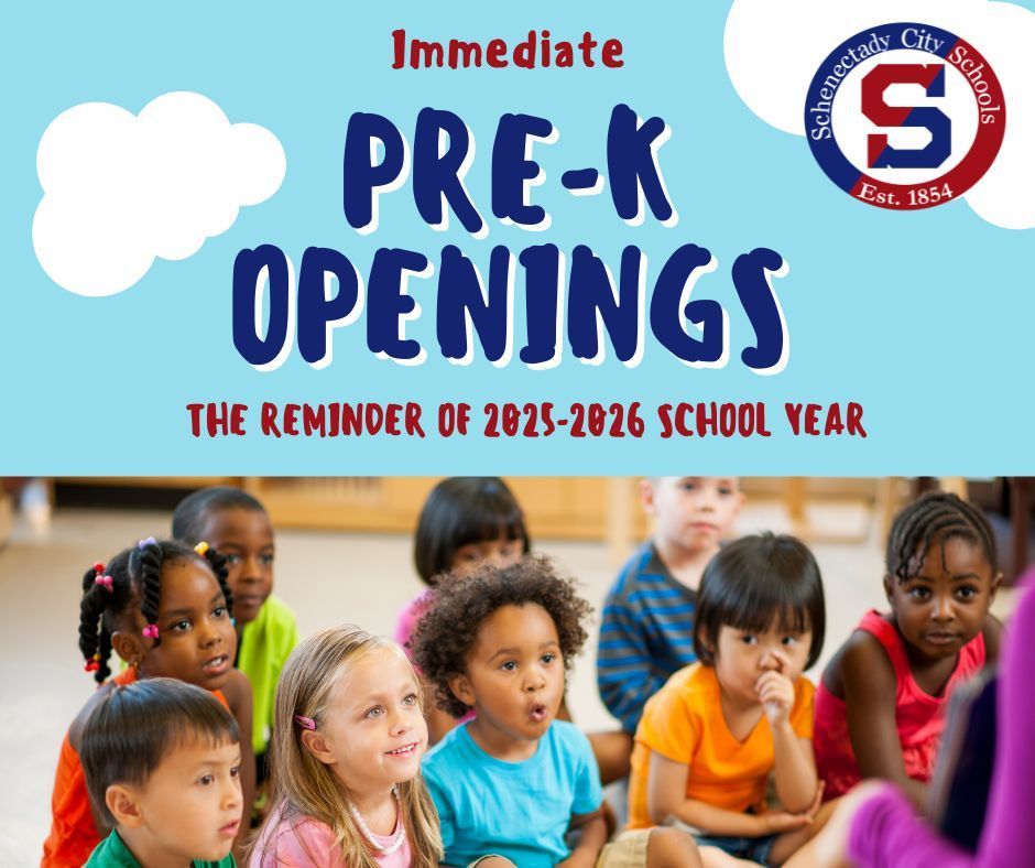 Pre-K Openings