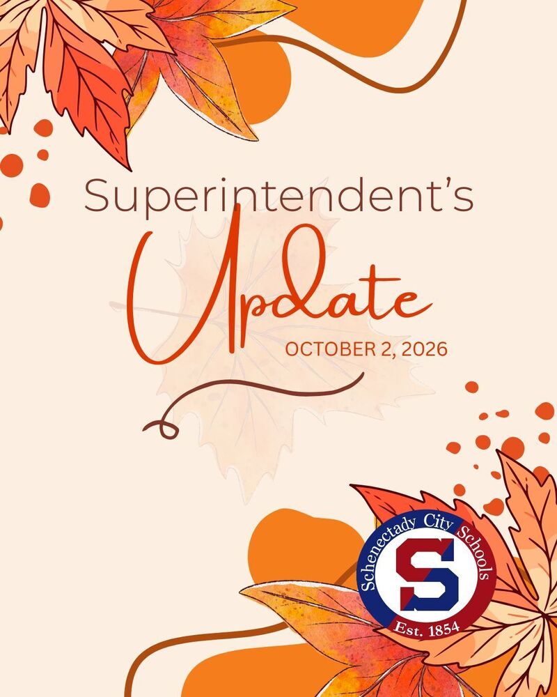Graphic: Superintendent's Update October 2, 2026