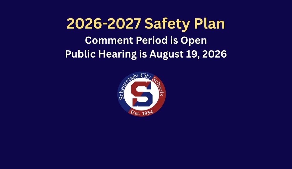 Banner: 2026-2027 Safety Plan Comment Period is Open