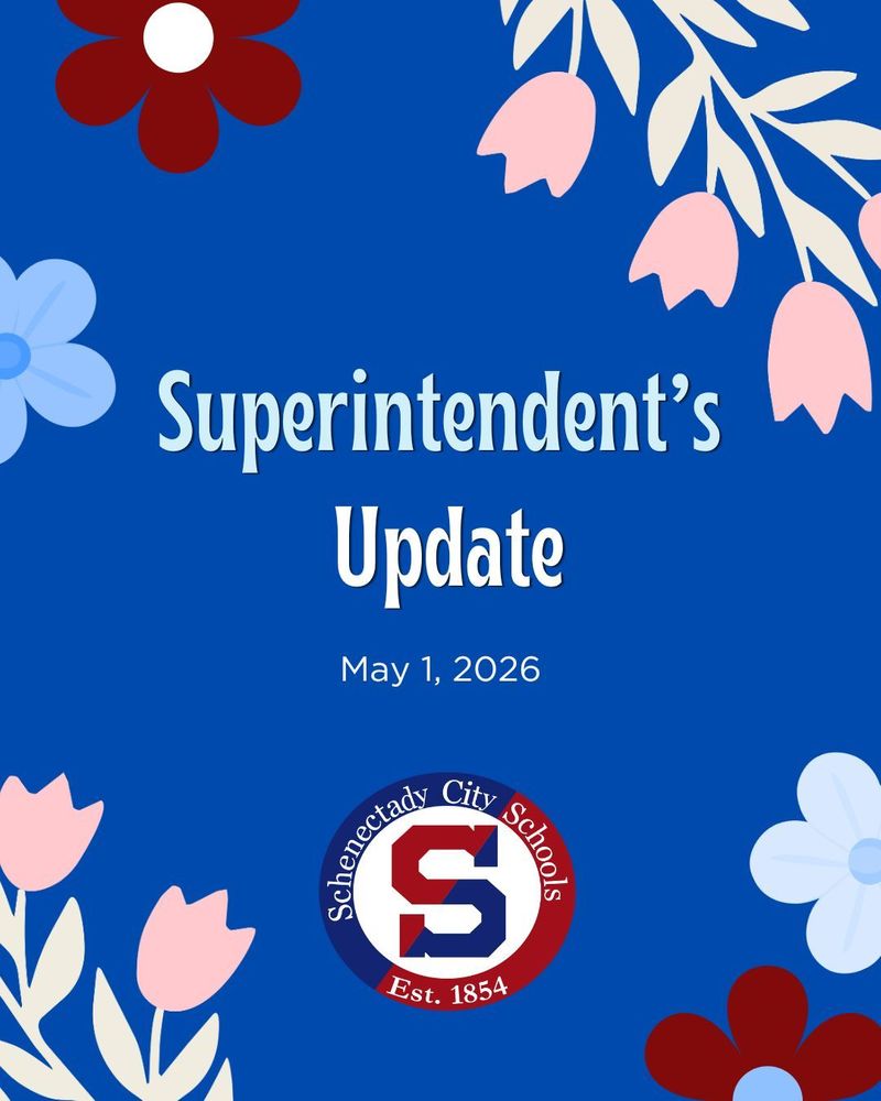 Superintendent's Update:  May 1