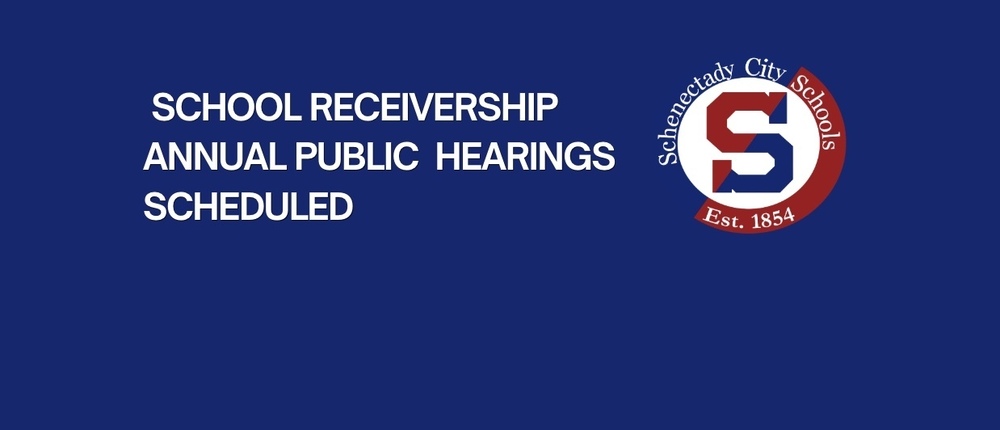 Graphic: School Receiverhsip annual Pubic Hearings Scheduled