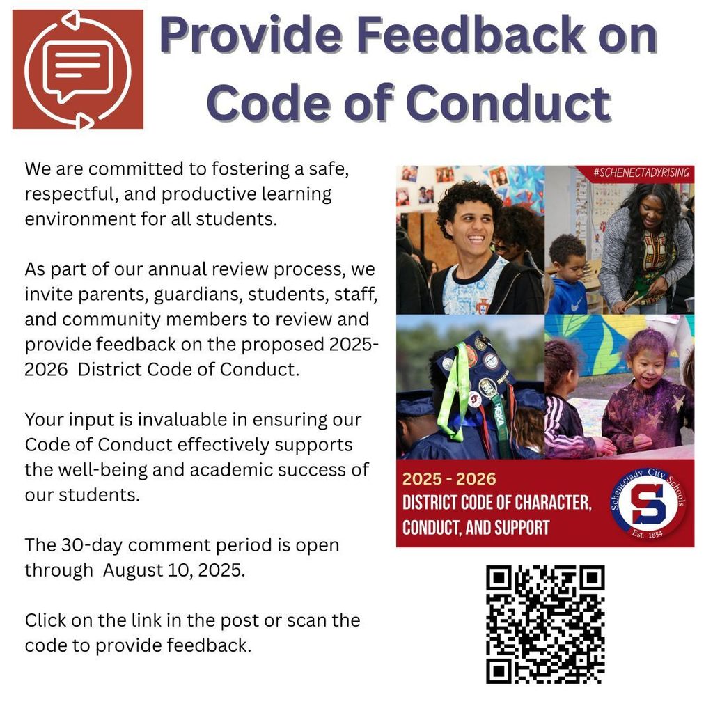30-Day Comment Period Code of Conduct