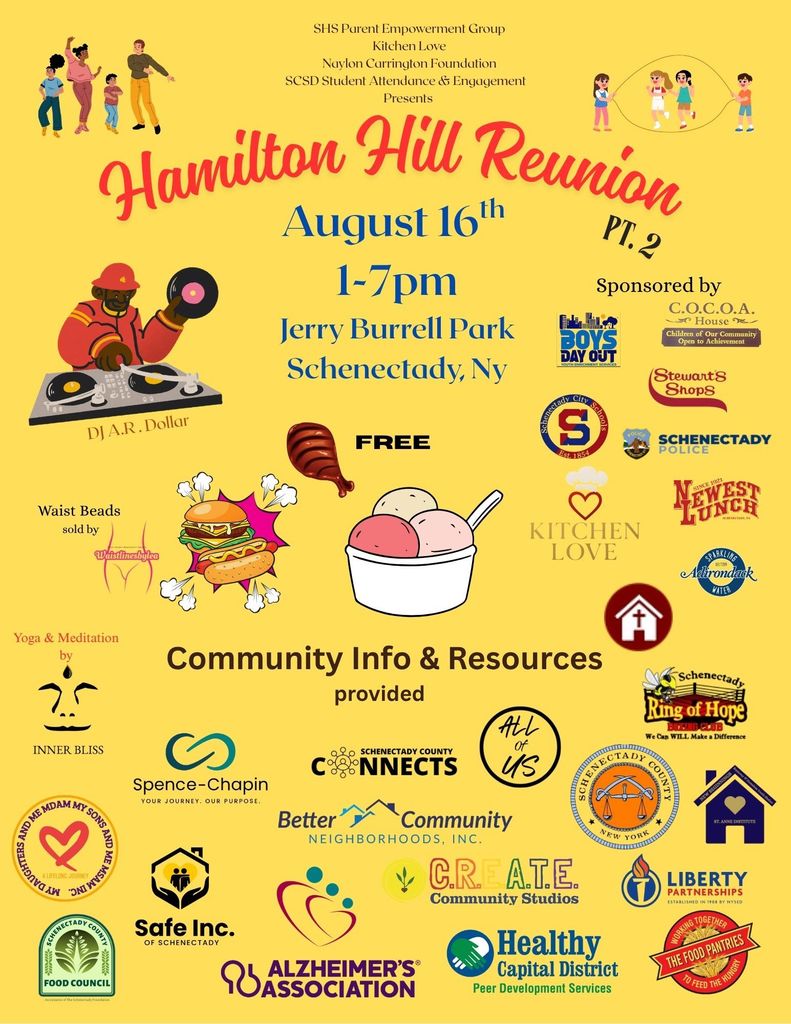Hamilton Hill Reunion flyer
