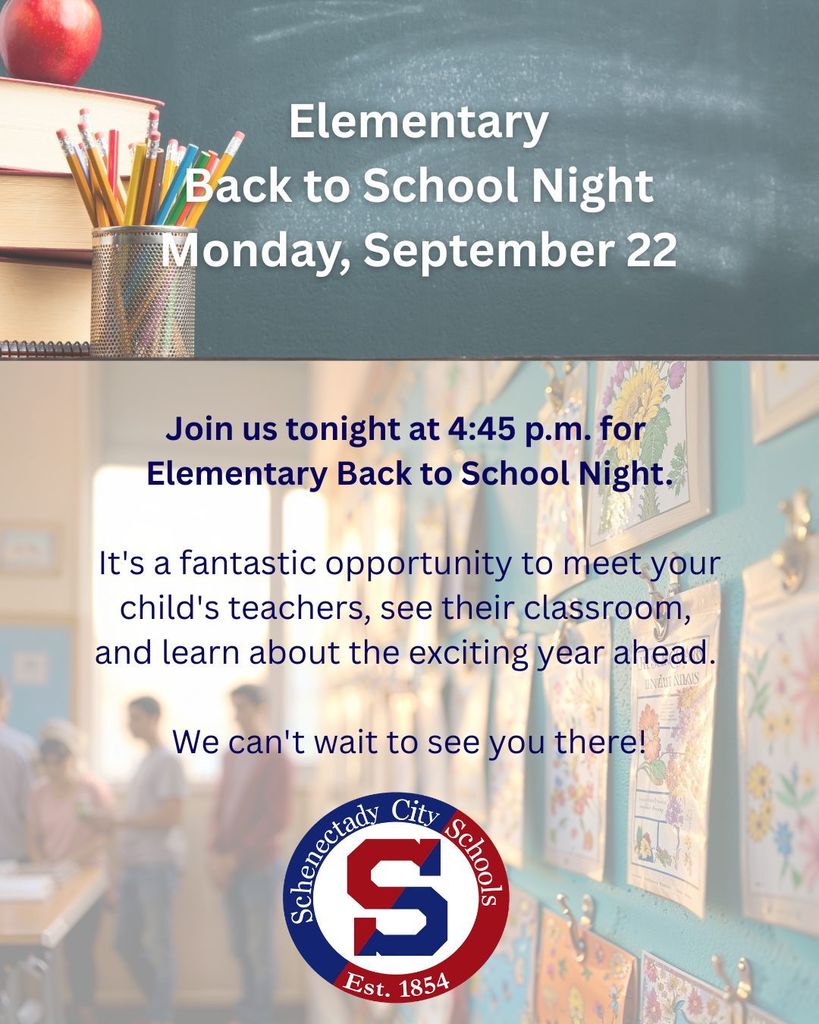 Elementary Back to School Night
