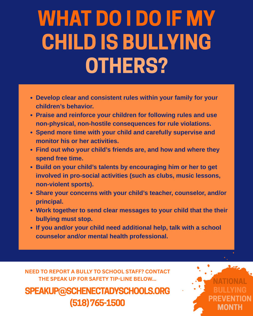 NATIONAL BULLYING PREVENTION MONTH