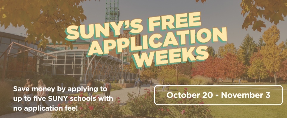 SUNY's Free Application Weeks
