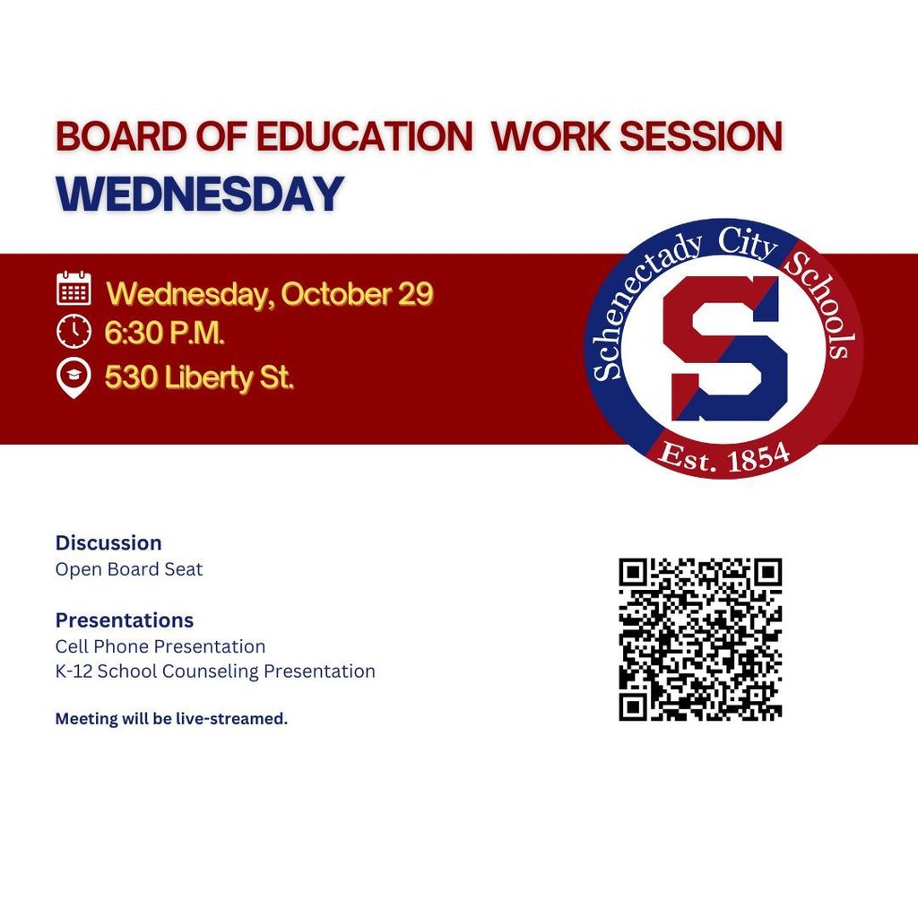 Board of Education Work Session