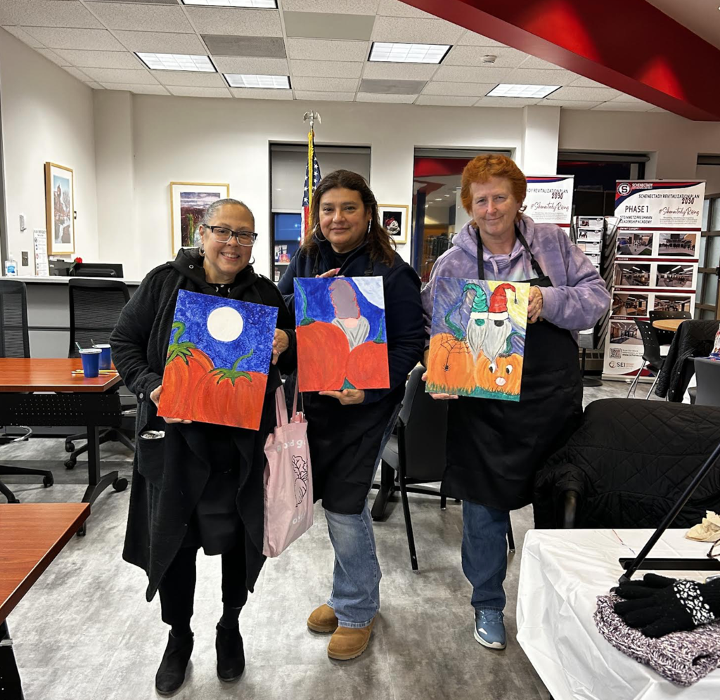 mocktail and paint at 530 Liberty