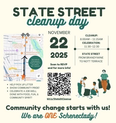 Community Note:  State Street Cleanup