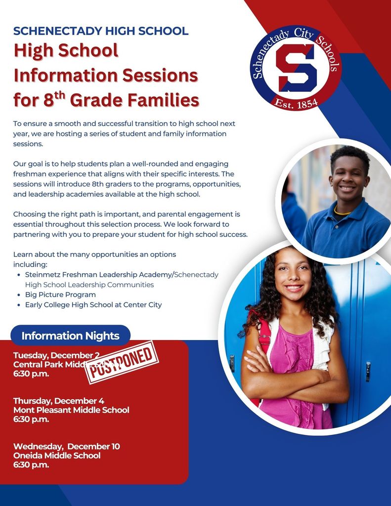 High School Information Sessions