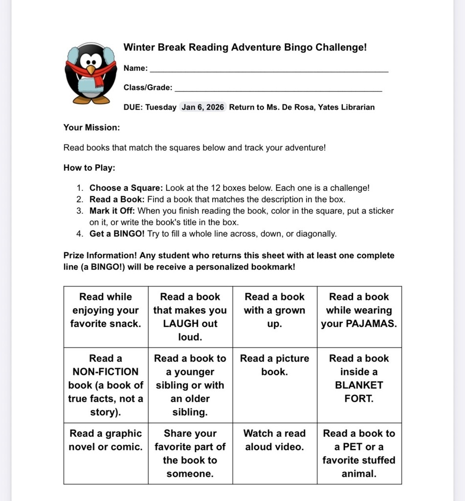 Winter Reading Challenge