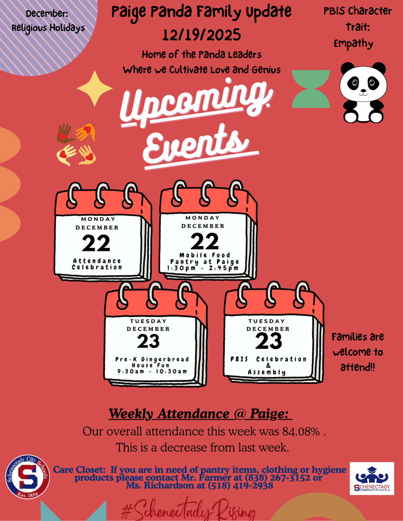 Paige Panda Family Updates December 12