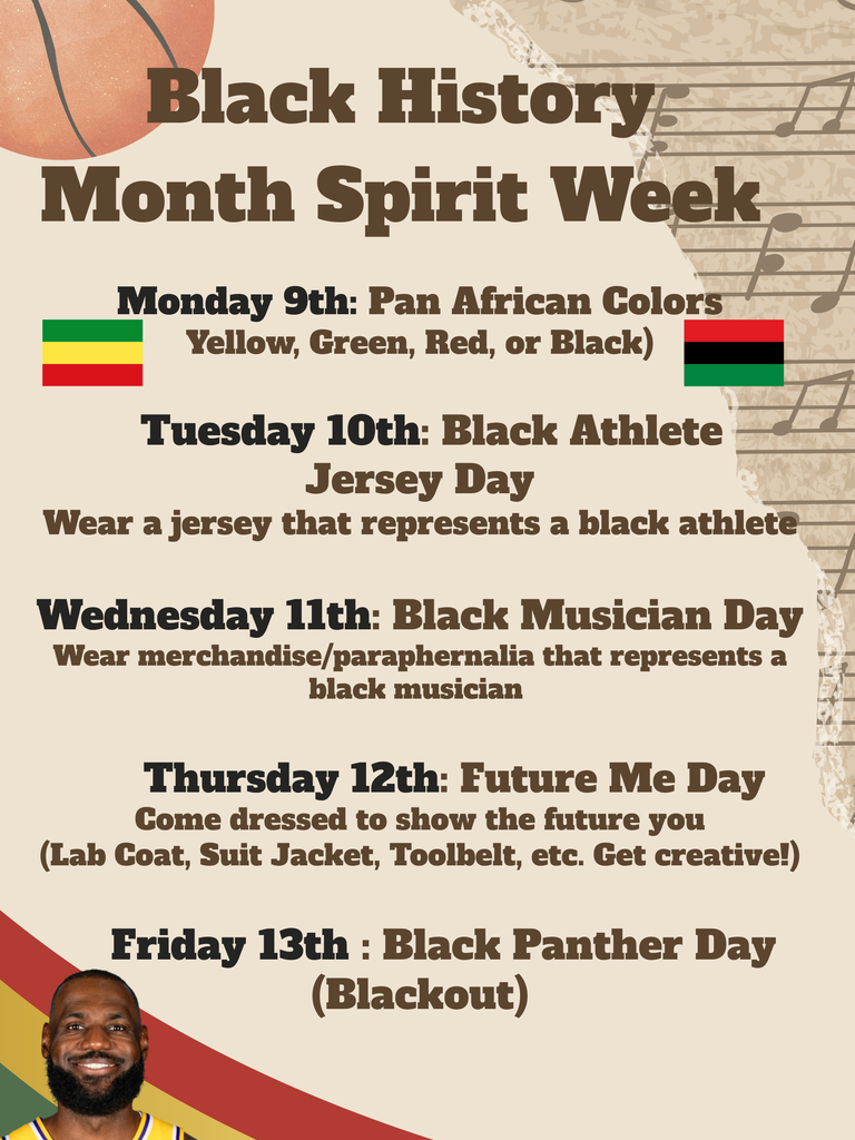 BHM spirit week