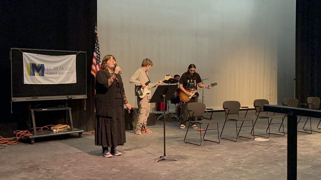 Tri-M music honor society induction