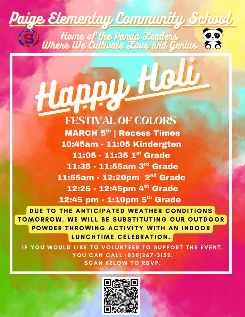 Adjusted Paige Holi Festival Celebration Flyer
