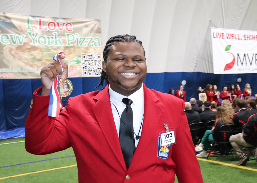 Alijah Littman Skills USA award