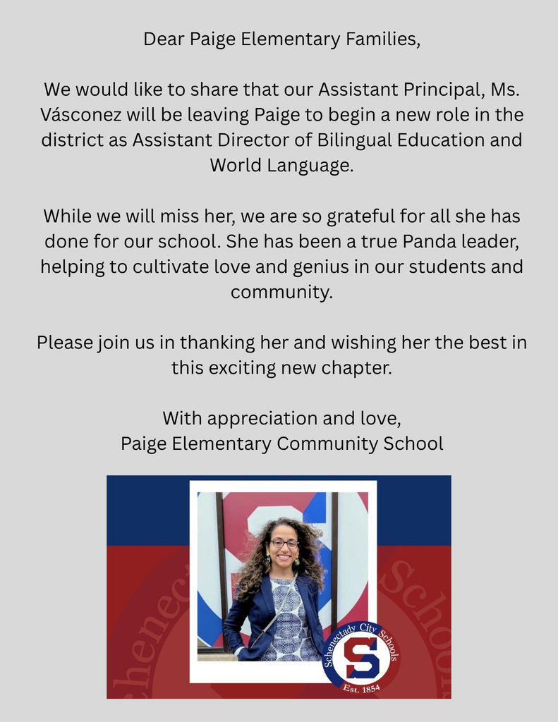 Paige Newsletter 