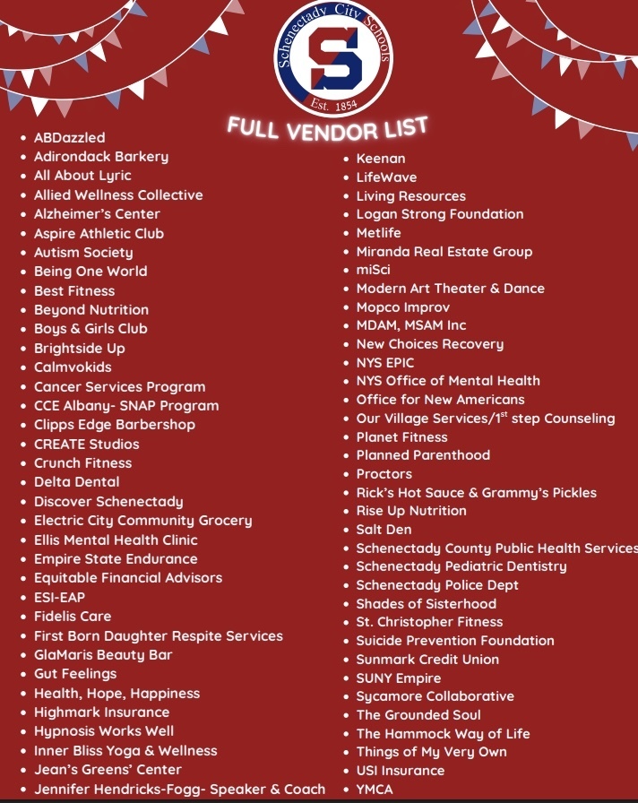 Flyer:  Wellness Fair