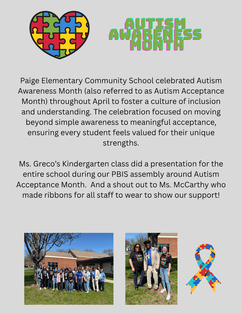 Paige May Newsletter