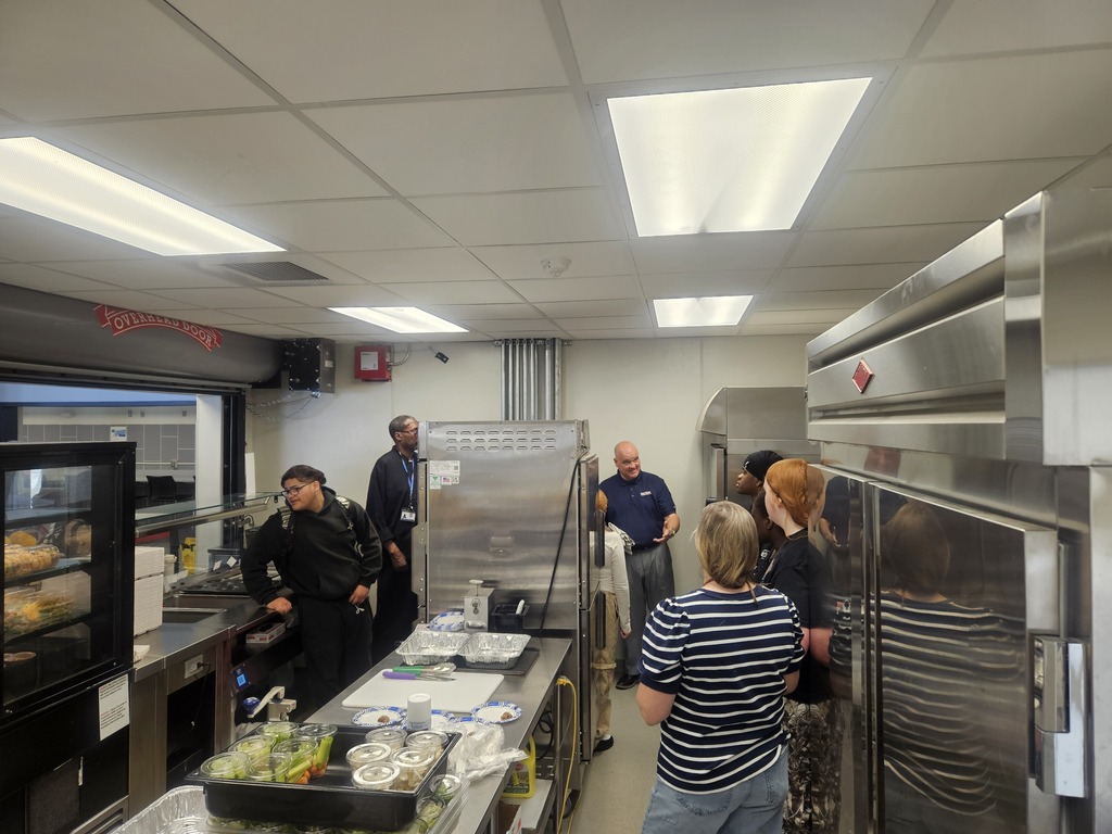 Photo: SFLA culinary students learning to use the Rational oven