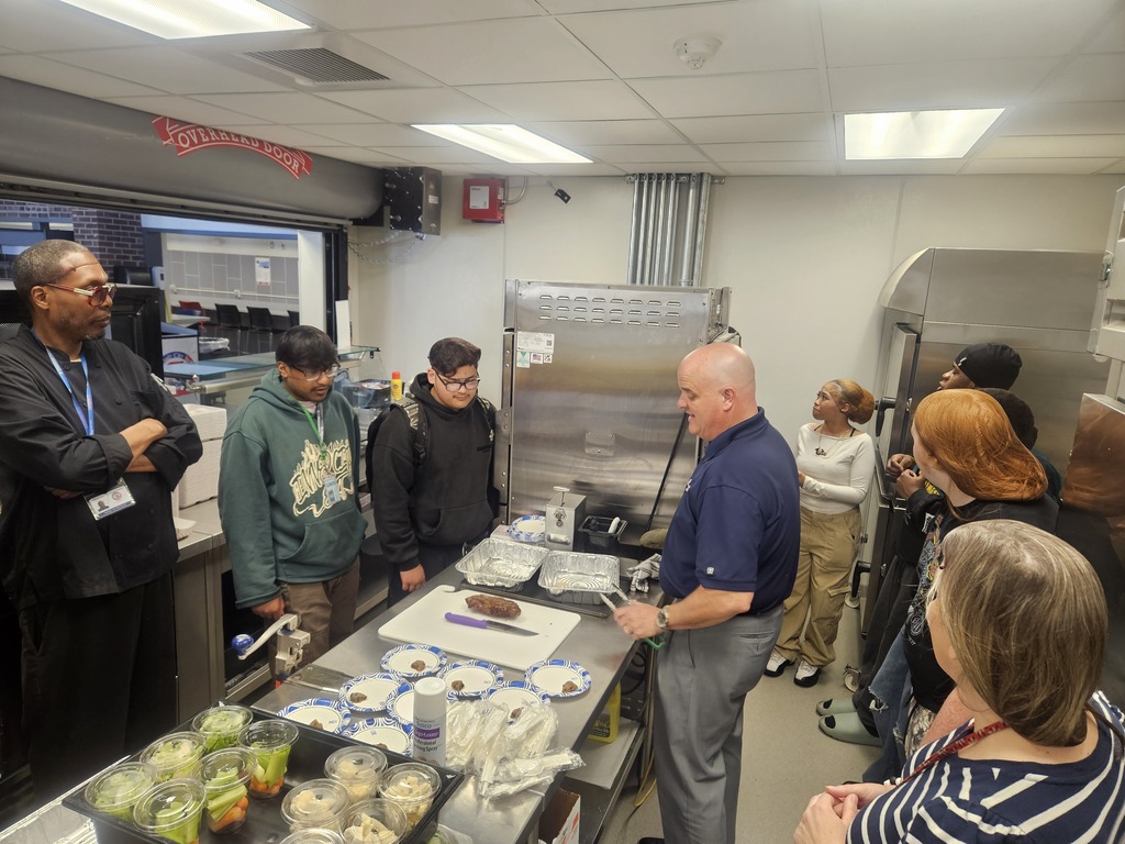Photo: SFLA culinary students learning to use the Rational oven