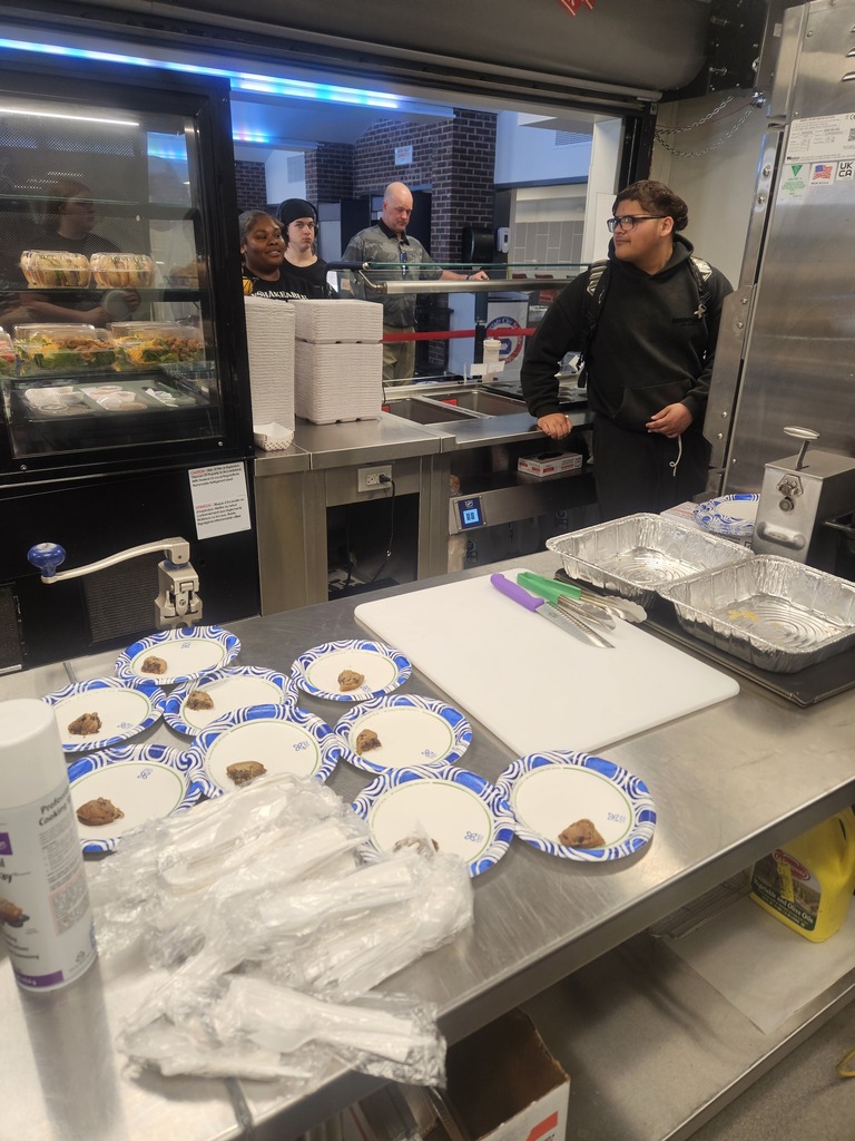 Photo: SFLA culinary students learning to use the Rational oven
