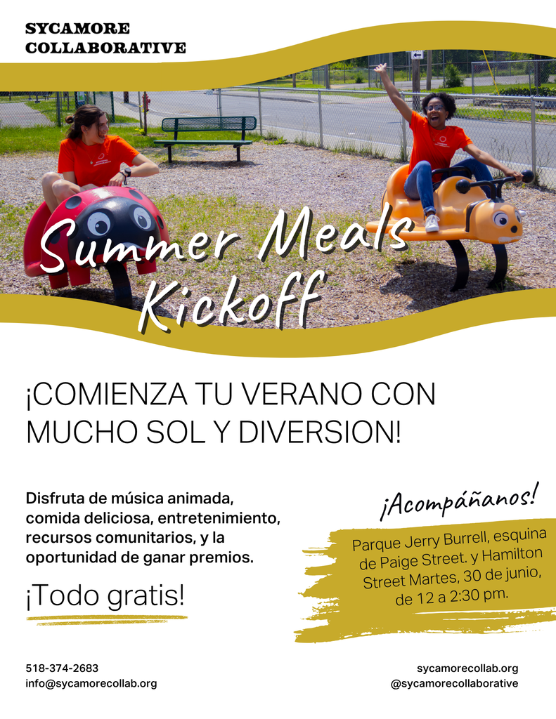 Flyer:  Summer Meals Kickoff