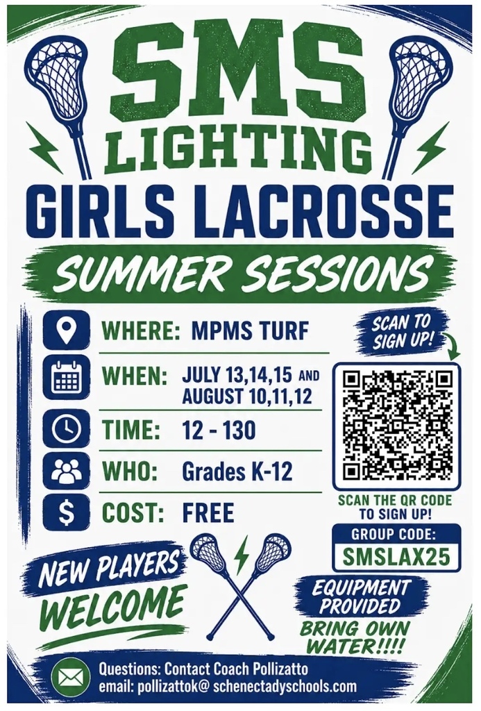 FLYER: SMS Summer Girls Lacrosse sign-ups