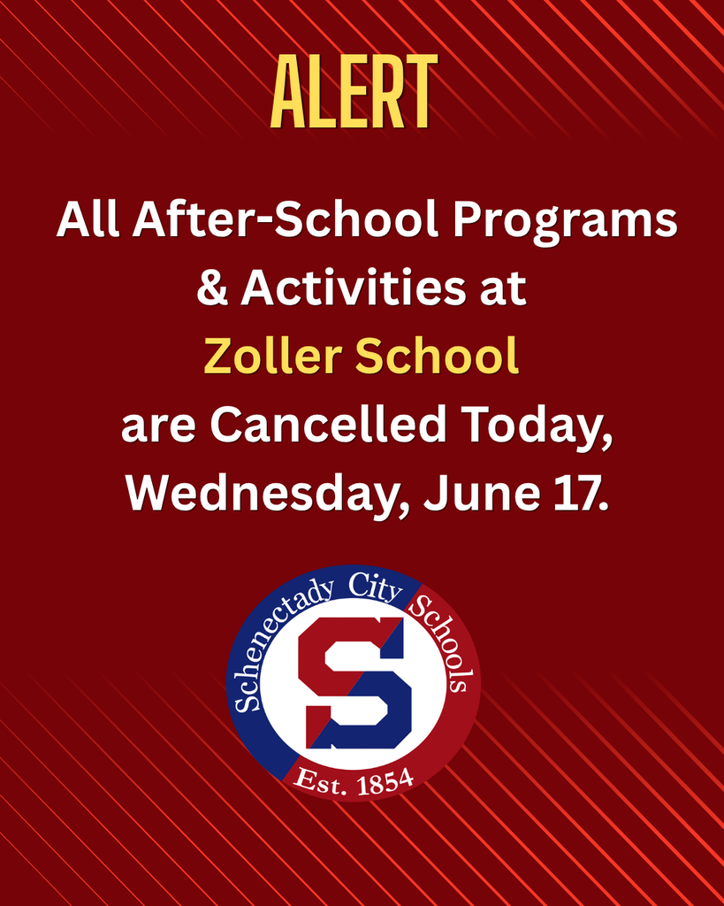 Alert: After-School Activities at Zoller Cancelled Today