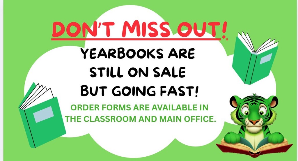 yEARBOOK REMINDER