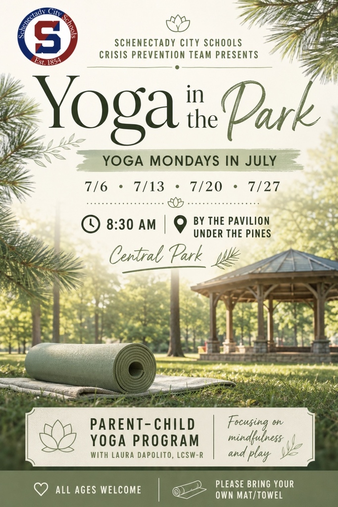 Flyer Yoga in the Park