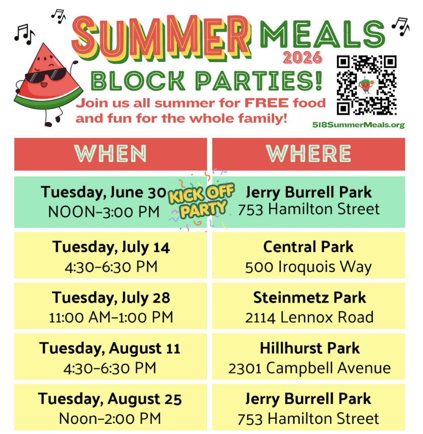 block party schedule