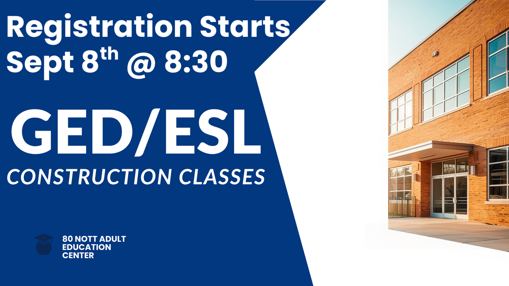 School registration September 8th