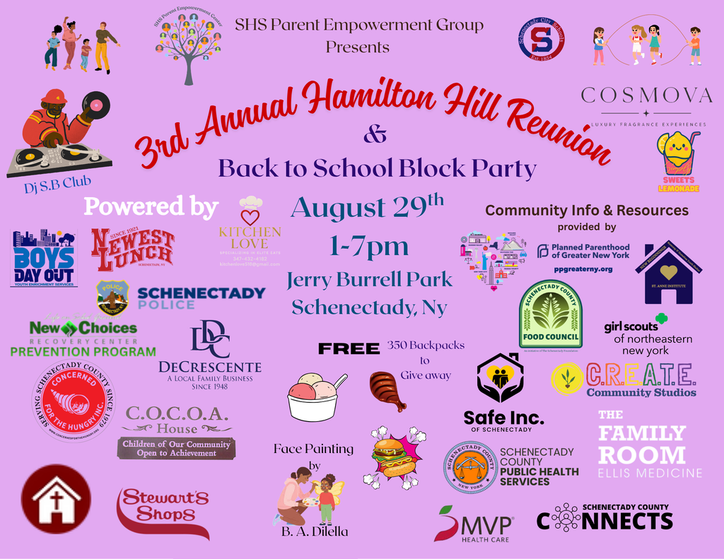 3rd Annual Hamilton Hill Back to School Block Party