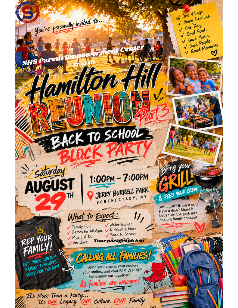 3rd Annual Hamilton Hill Back to School Block Party