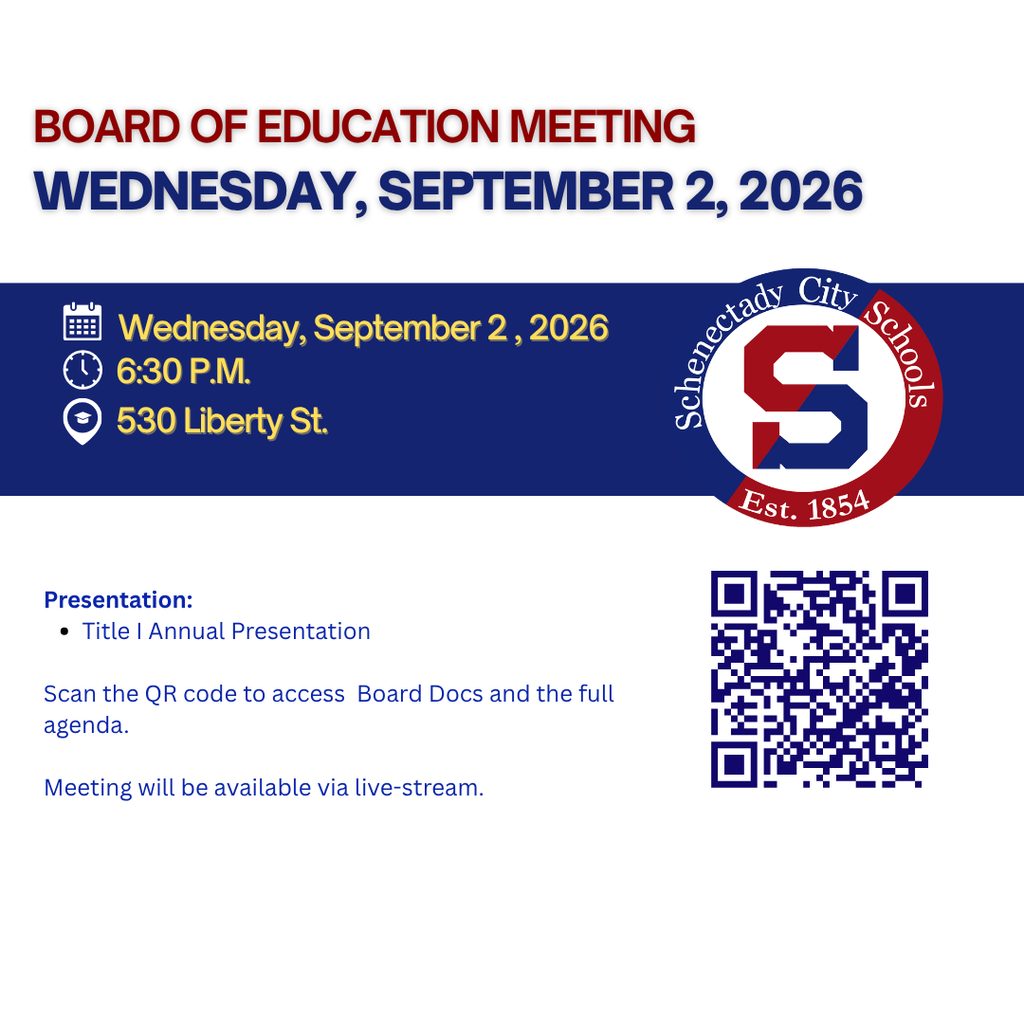 Graphic:  Reminder - Board of Education Meeting Wednesday