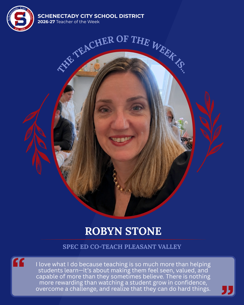 teacher of the week