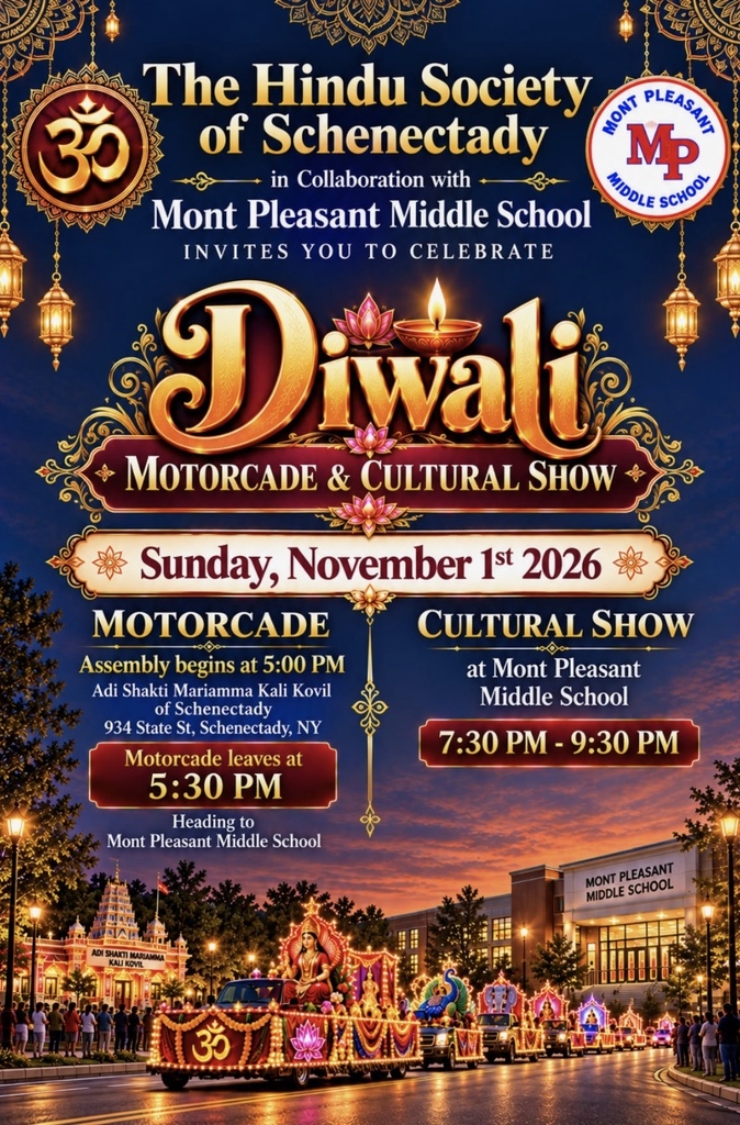 Flyer:  Diwali Motorcade and Cultural Show