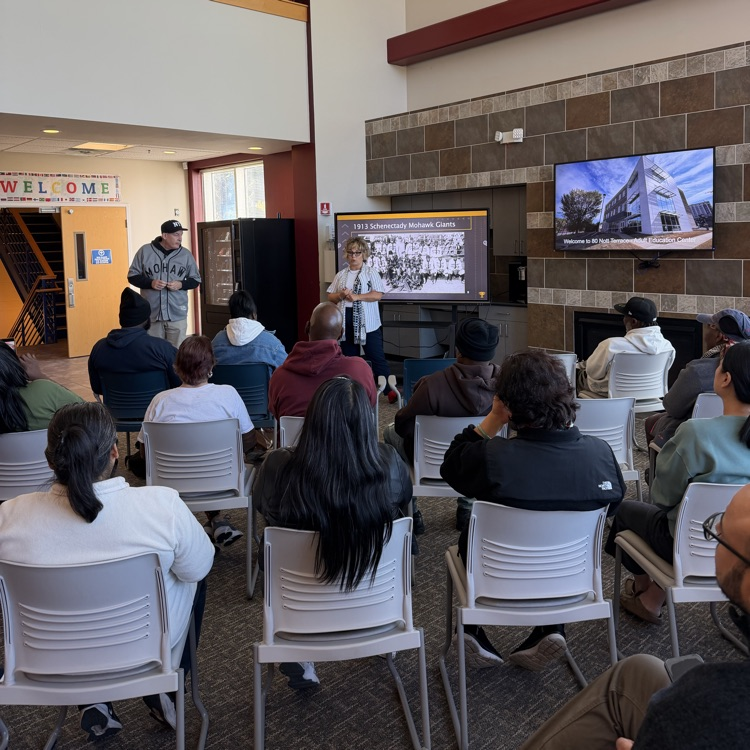 Adult Ed author visit